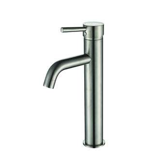 Essence Brushed Nickel Basin Mixer : EBN-70E - Tigar Bathrooms