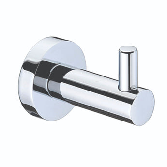 Essence Chrome Round Robe Hook : ECH5053-1 - Tigar Bathrooms