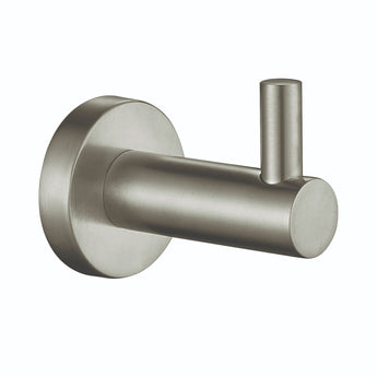 Essence Brushed Nickel Robe Hook : EBN5053-1 - Tigar Bathrooms