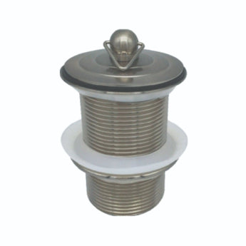 Brushed Nickel Plug : BNP105-40 NO - Tigar Bathrooms