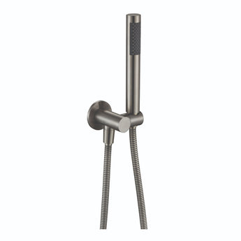 Essence Brushed Nickel Shower Handpiece on Bracket : EBN1042 - Tigar Bathrooms