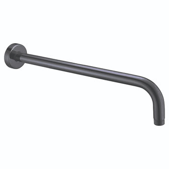 Essence Matte Black Round Wall Mounted Shower Arm : EMB010 - Tigar Bathrooms