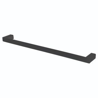 Black Single Towel Rail : CH-1924 - Tigar Bathrooms