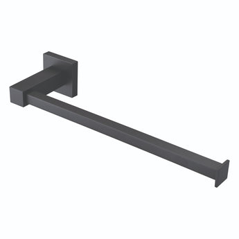 Black Square Towel Ring : CH-6060-1 - Tigar Bathrooms