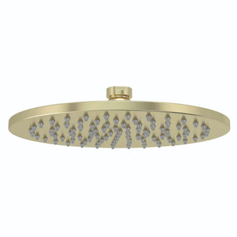 Essence Brushed Gold Shower Head : EBG20R - Tigar Bathrooms