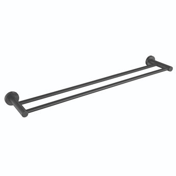 Essence Gunmetal Double Towel Rail : EG5048 - Tigar Bathrooms