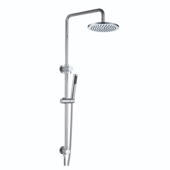 Essence Chrome Round Dual Shower with Diverter : ECHF-305 - Tigar Bathrooms