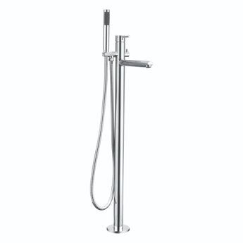 Round Floor Mixer Set  with a swivel spout : TFM-257 - Tigar Bathrooms