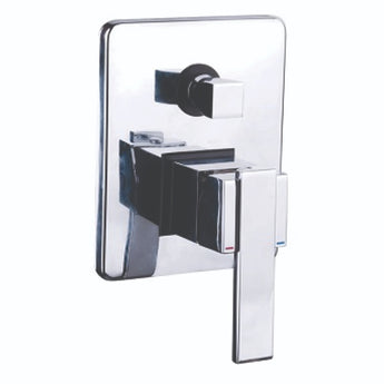 Square Wall Mixer with Diverter : TYO-42D - Tigar Bathrooms